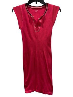 Urban Outfitters Out From Under Go For Gold Seamless Mini Dress M/L Pink Preppy